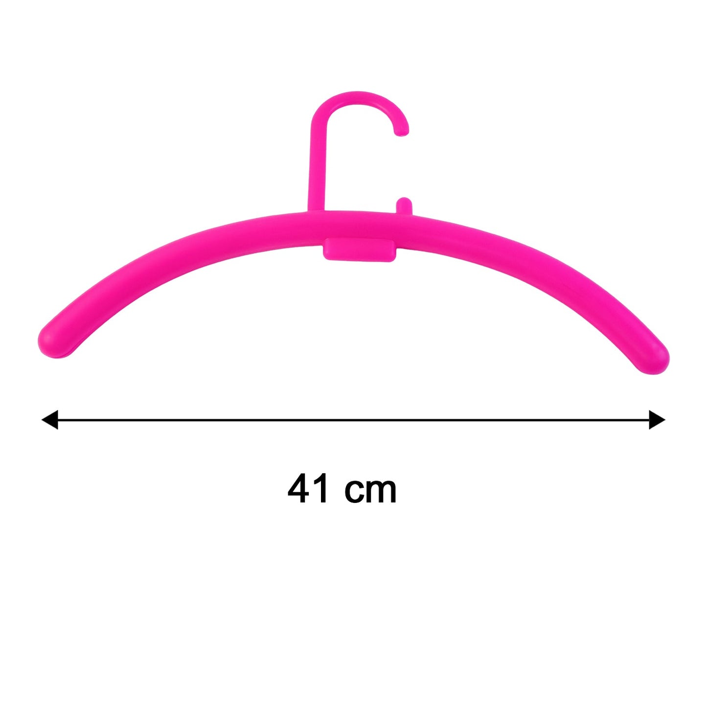 Plastic Clothes Hanger Multipurpose Durable Wardrobe Garment Hanging Rack (1 Pc)
