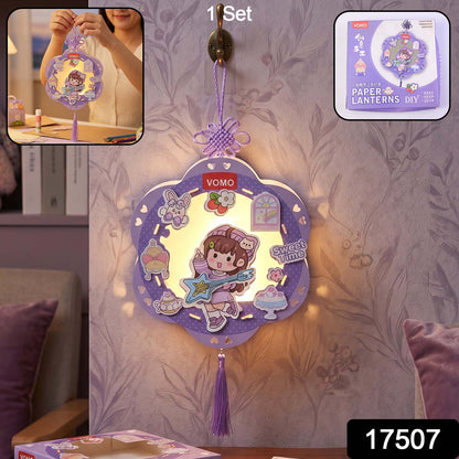 DIY Paper Lantern Craft Kit Decorative Hanging Lantern Set