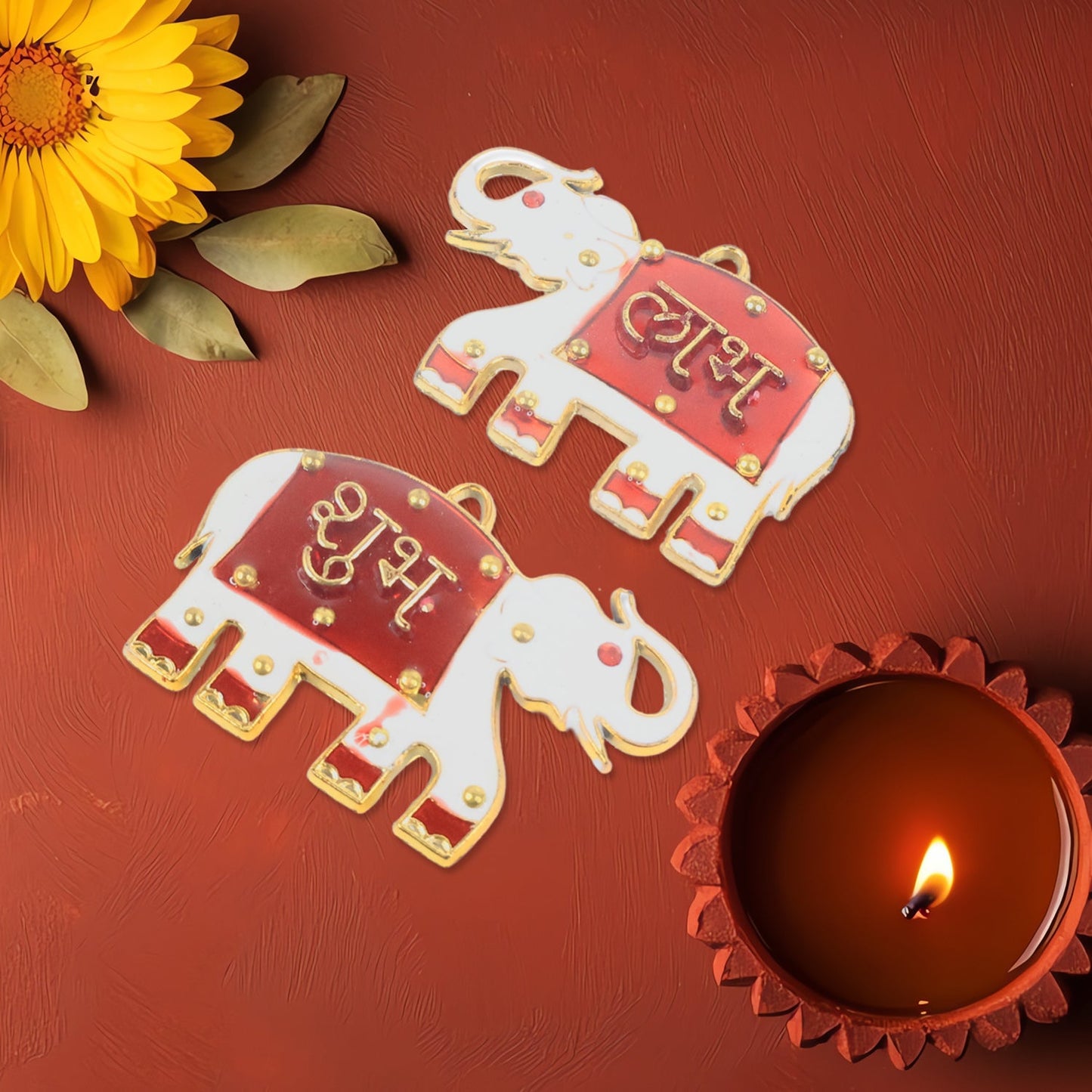 Elephant Shaped Wall Hangings